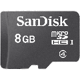 microSD_SDHC_Class4_8GB sandisk card hatyai การ์ด เจีย หาดใหญ่